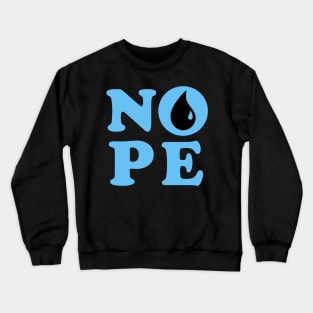 Magic The Gathering Blue Nope Crewneck Sweatshirt